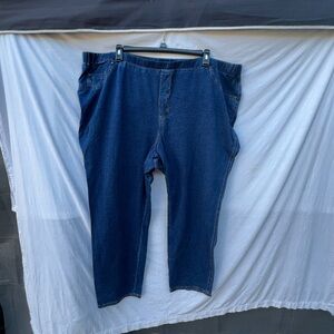 Catherines Comfort Fit Dark Blue Jeans      Size 4X 30/32W